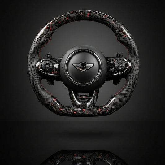 Custom Steering Wheel For Mini Clubman Convertible Countryman JCW F56 (2014-2020)