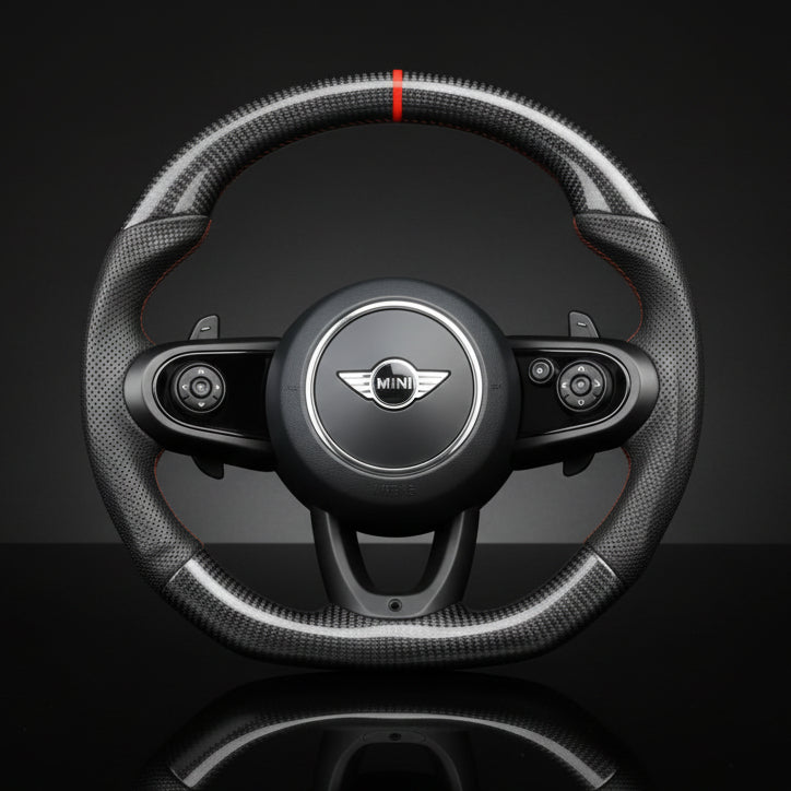 Custom Steering Wheel For Mini Clubman Convertible Countryman JCW F56 (2014-2020)