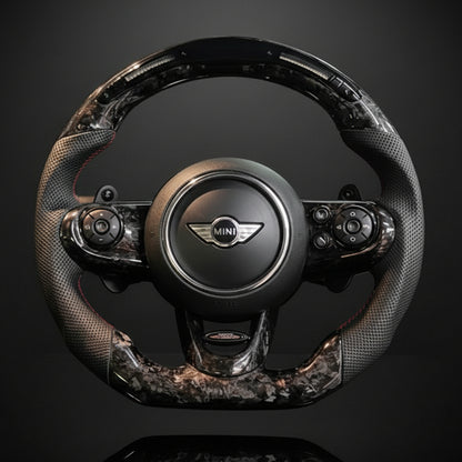 Custom Steering Wheel For Mini Clubman Convertible Countryman JCW F56 (2014-2020)