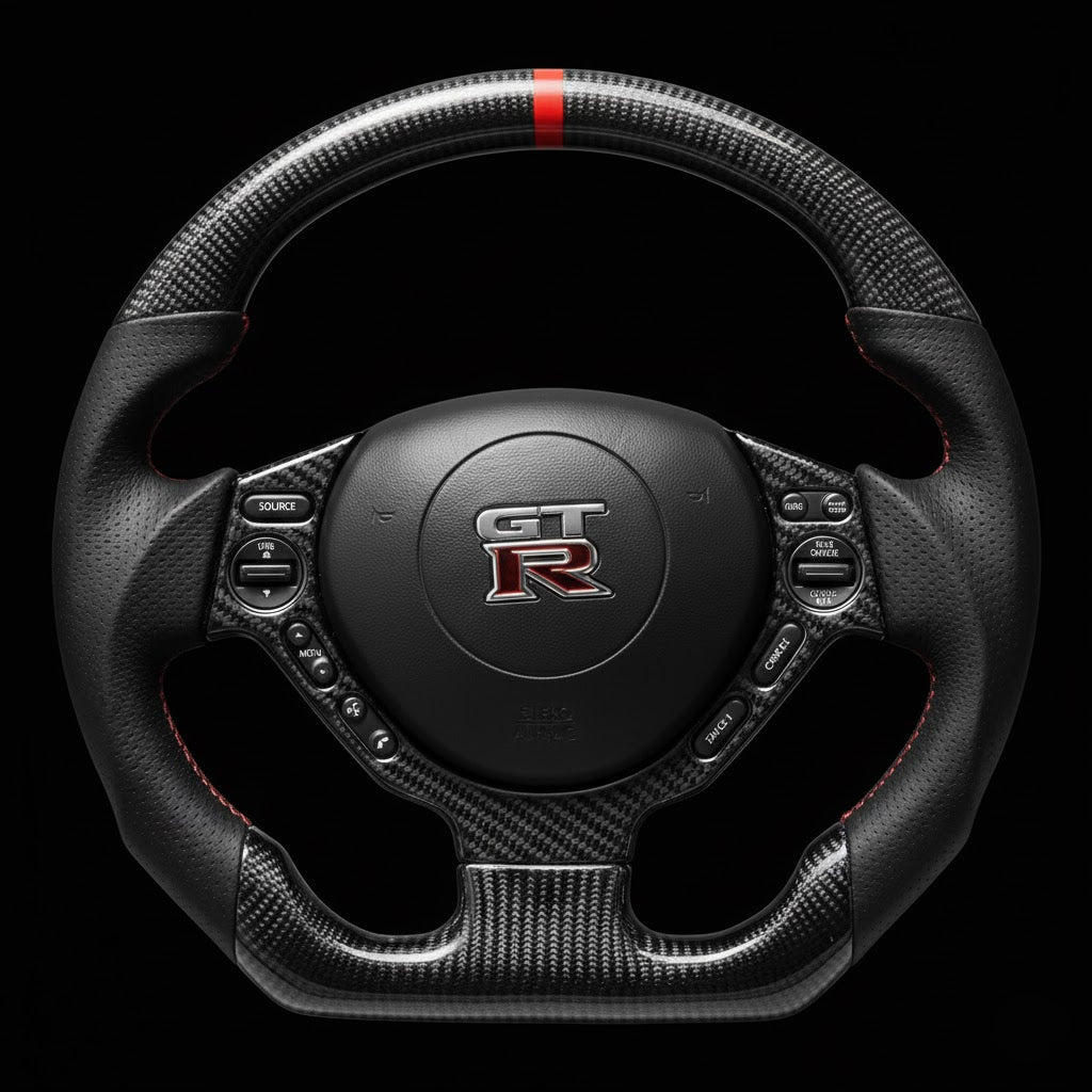 Custom Steering Wheel For Nissan GT-R R35 (2007-2016)
