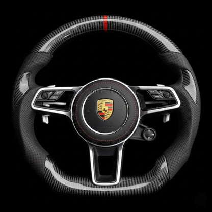Custom Steering Wheel For Porsche Cayenne Cayman Panamera 911 918 718