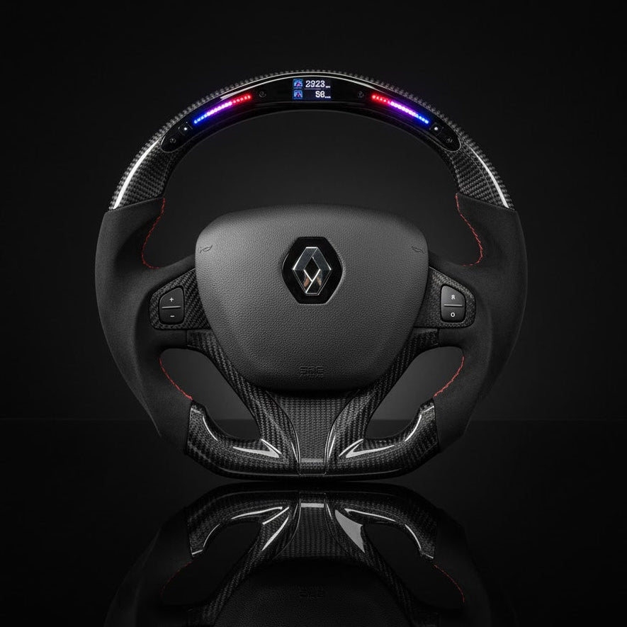 Custom Steering Wheel For Renault Fluence ZE Megane 3 Scenic 3