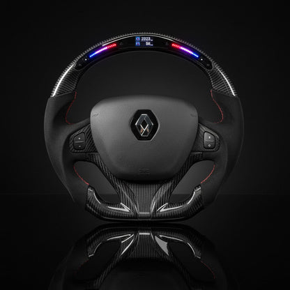Custom Steering Wheel For Renault Fluence ZE Megane 3 Scenic 3