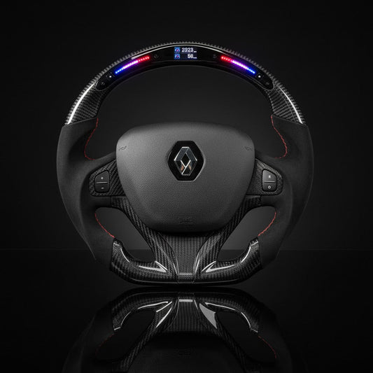 Custom Steering Wheel For Renault Fluence ZE Megane 3 Scenic 3