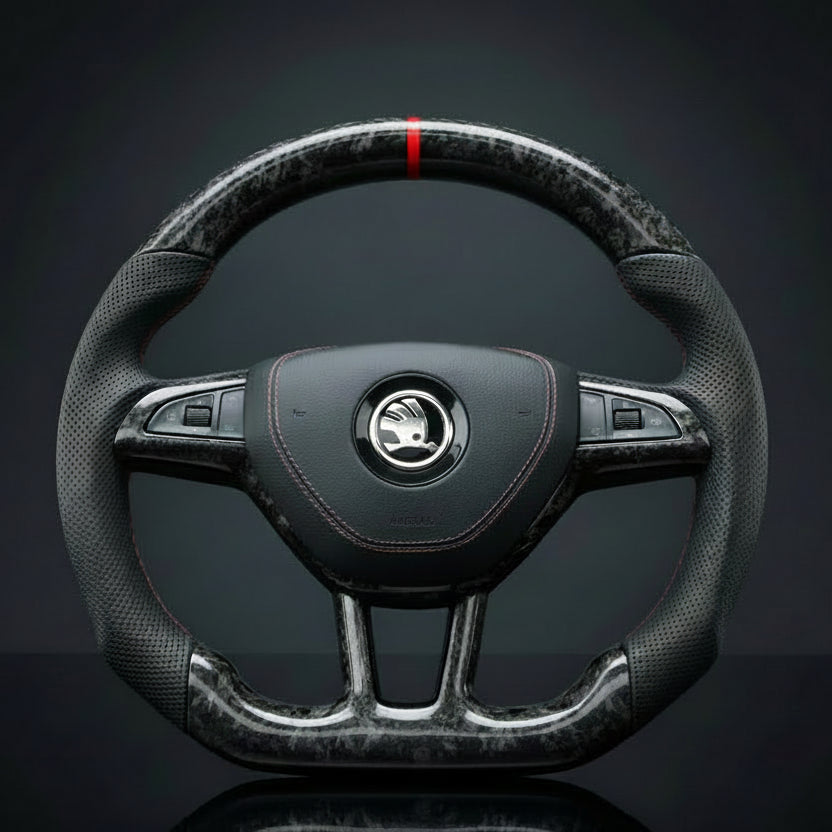 Custom Steering Wheel For SKODA Octavia VRS (2015-2020)