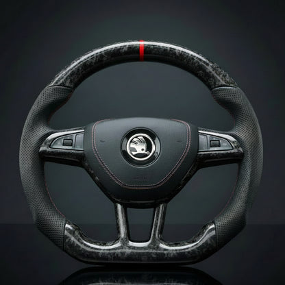 Custom Steering Wheel For SKODA Octavia VRS (2015-2020)