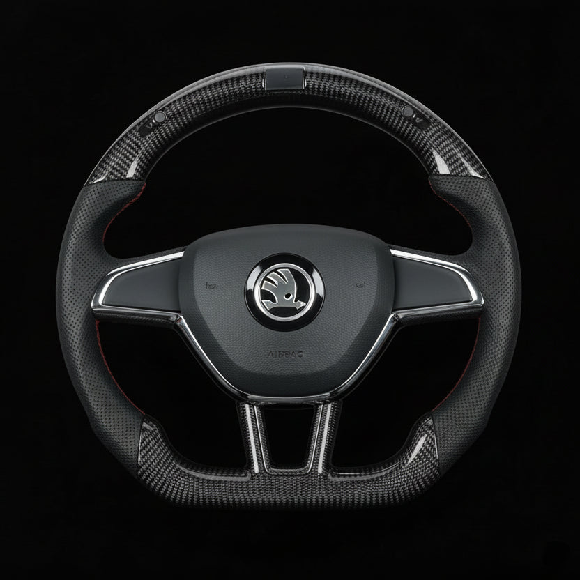 Custom Steering Wheel For SKODA Octavia VRS (2015-2020)