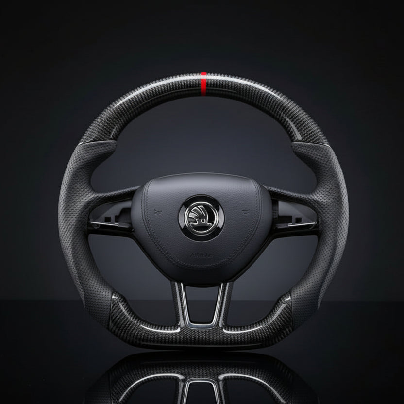 Custom Steering Wheel For SKODA Octavia VRS (2015-2020)