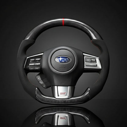 Custom Steering Wheel For Subaru WRX STI IMPREZA (2015-2021)