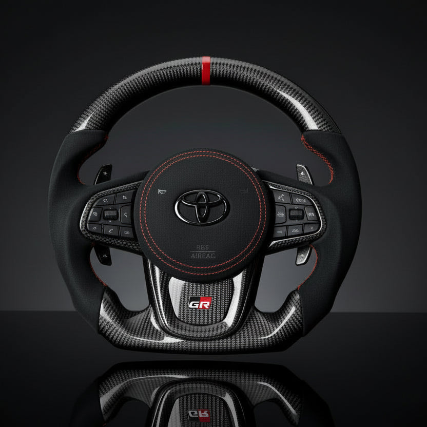Custom Steering Wheel For Toyota Supra MK5