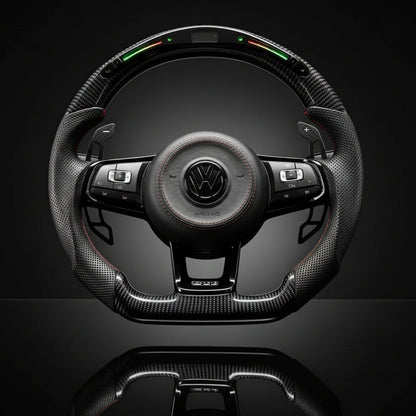 Custom Steering Wheel For Volkswagen Golf 7.5/7 GTI GTD GTE R Jetta Polo (2013-2024)