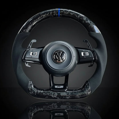 Custom Steering Wheel For Volkswagen Golf 7.5/7 GTI GTD GTE R Jetta Polo (2013-2024)