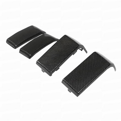Carbon Fiber Front & Rear Bumper Add-Ons Exterior Trims For 2018-2019 Mercedes G-CLASS W464 AMG G63