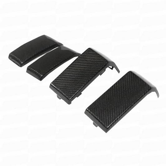 Carbon Fiber Front & Rear Bumper Add-Ons Exterior Trims For 2018-2019 Mercedes G-CLASS W464 AMG G63