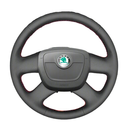 Steering Wheel Cover for Skoda Octavia Citigo Roomster Fabia Superb Yeti 2008-2013