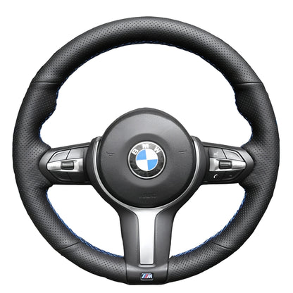 Steering Wheel Cover for BMW M Sport F10 F11 F12 F13 F15 F16 F22 F23 F25 F26 F30 F31 F34 F45 F46