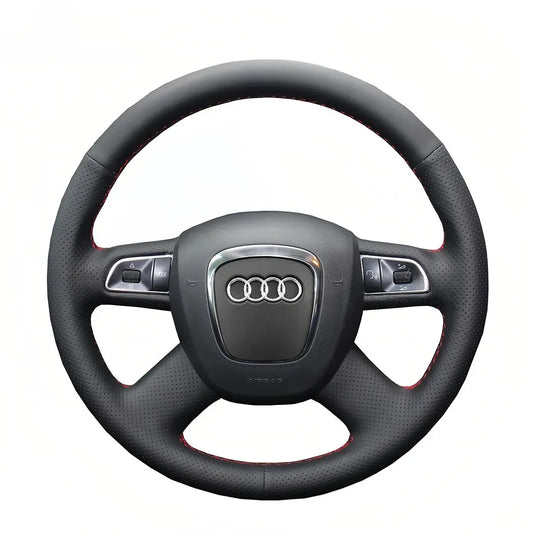 Steering Wheel Cover for Audi A3 A4 A6 A8 L Q5 Q7 S8 2005-2013