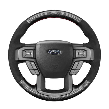 Steering Wheel Cover for Ford F-150 F150 F-250 F250 F-350 F350 F-450 F450 Expedition 2015-2023