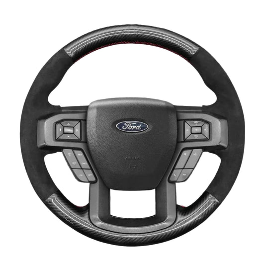Steering Wheel Cover for Ford F-150 F150 F-250 F250 F-350 F350 F-450 F450 Expedition 2015-2023