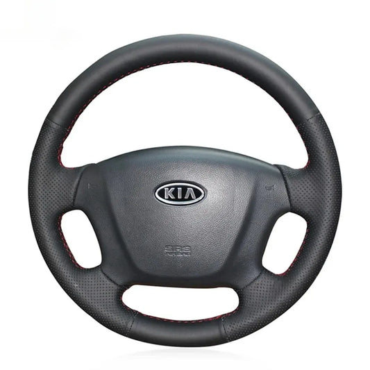 Steering Wheel Cover for Kia Carens 2 Magentis Rondo 2 Opirus 2003-2012