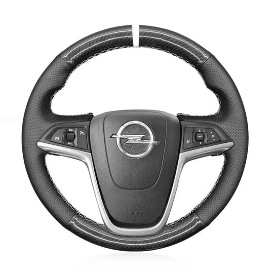 Steering Wheel Cover for Opel Vauxhall Astra Mokka X Zafira Insignia CT Ampera Cascada Meriva / Buick Encore Verano Cascada