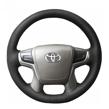 Steering Wheel Cover for Toyota Land Cruiser 200 J200 150 J150 Prado Crown 2013-2024