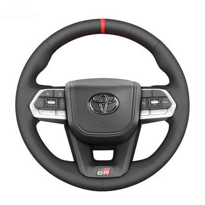 Steering Wheel Cover for Toyota Land Cruiser 300 J300 LC300 2021-2024