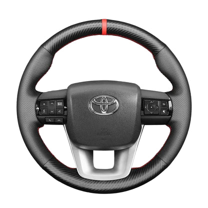 Steering Wheel Cover for Toyota Hilux Fortuner Land Cruiser 2015-2024