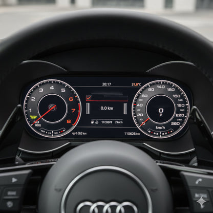 Digital Cluster for Audi TT 2008-2014