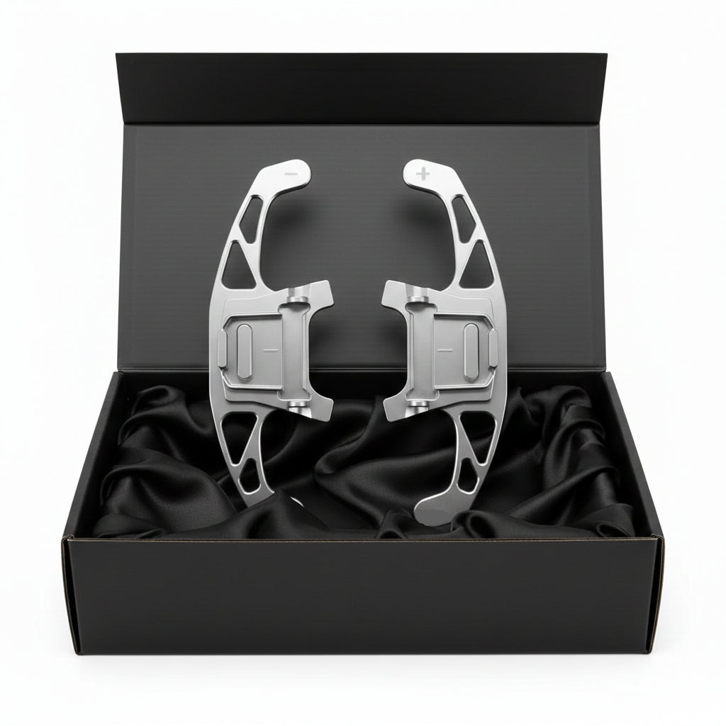 Metallic Paddle Shifters For Volkswagen Golf MK7 / 7.5 / GTI / R /R-Line / Polo / Scirocco / Jetta GLI