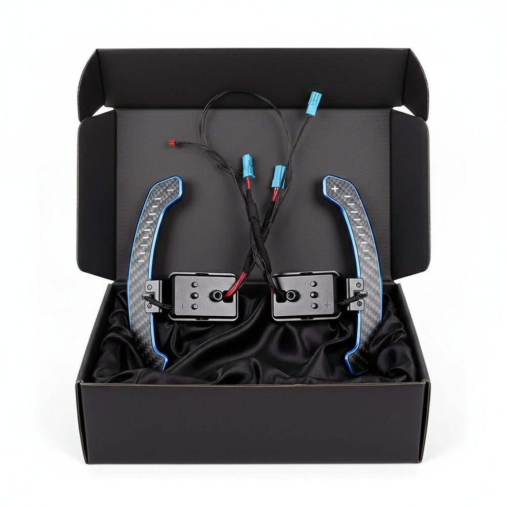Magnetic LED Paddle Shifters For Volkswagen Golf MK7/ MK7.5 / GTI / R / R-Line / Scirocco / Polo