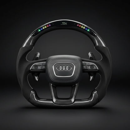 Steering Wheel For Audi Q3 Q5 SQ5 Q7 SQ7 Q8 SQ8 RSQ8 (2015-2024)