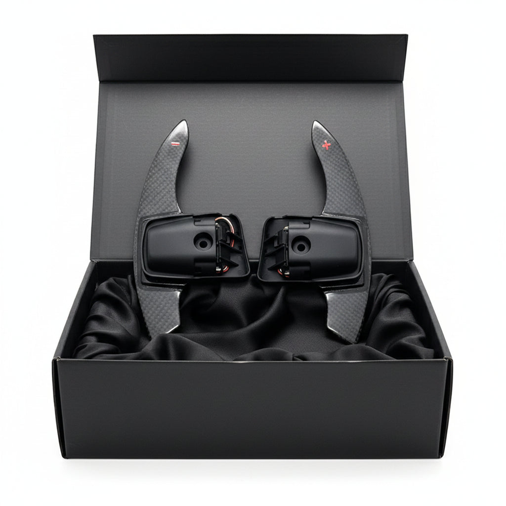 Carbon Fiber Paddle Shifters For Jaguar XF XE