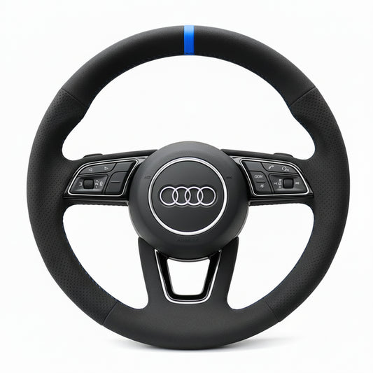 Steering Wheel Cover for Audi A1 A3 A4 A5 S3 S4 S5 Q2 2015-2023