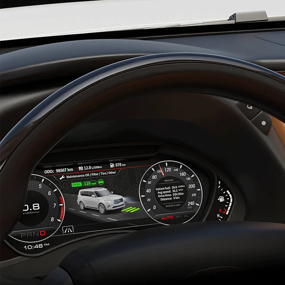 Digital Cluster for Infiniti QX80 2011-2022