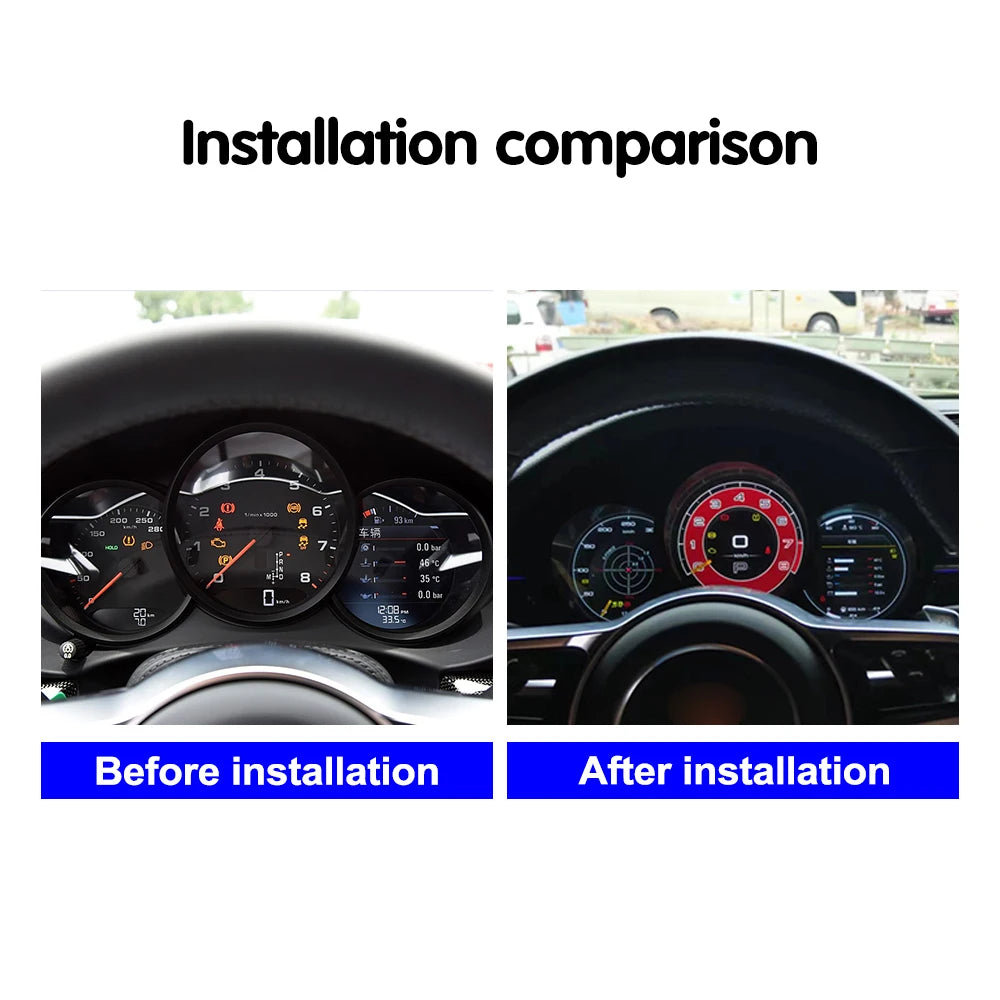 Digital Cluster for Porsche Boxster 718 982 982C 2016-2019