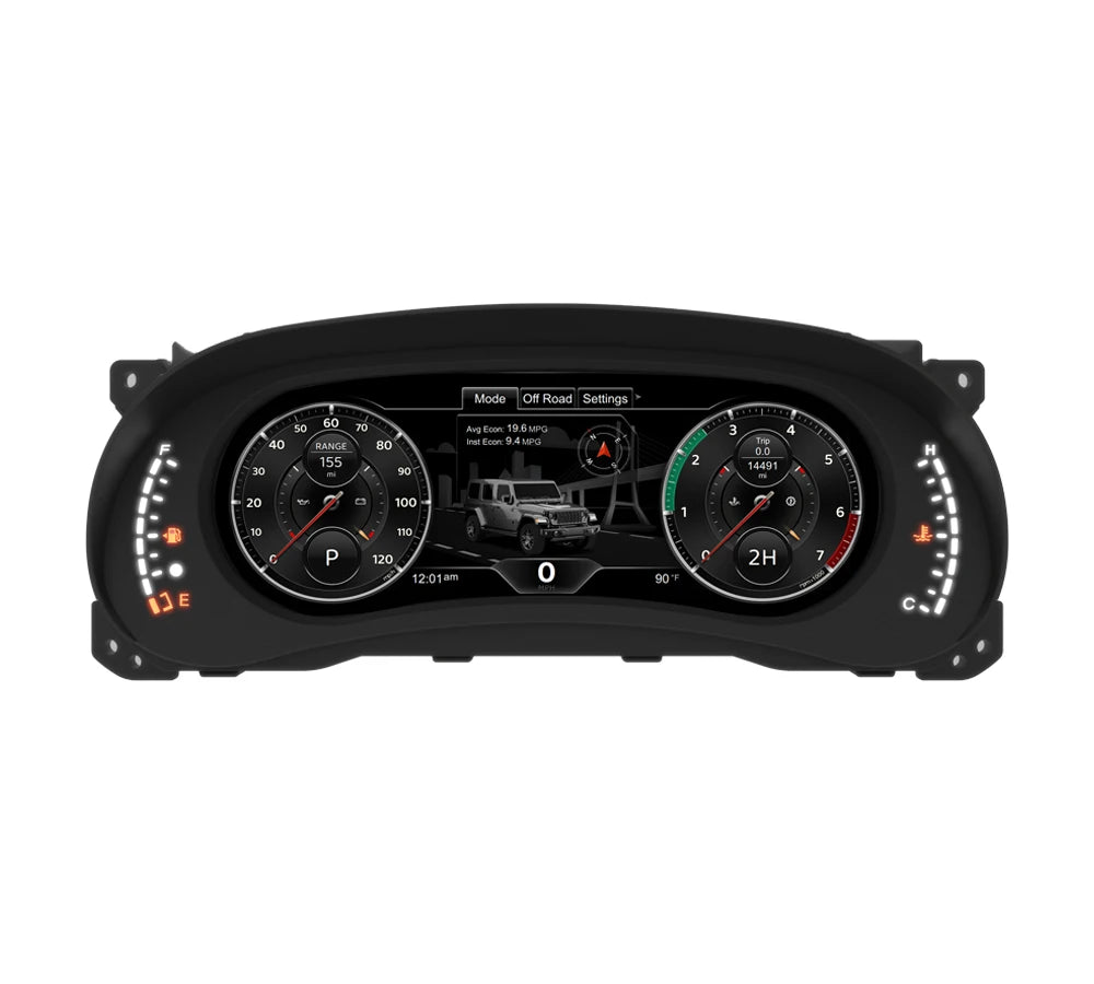 Digital Cluster for Jeep Wrangler JK 2010-2017