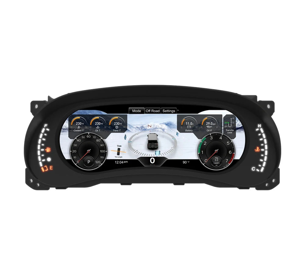Digital Cluster for Jeep Wrangler JK 2010-2017