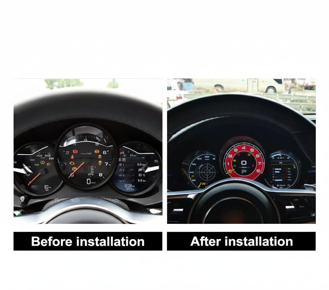 Digital Cluster for Porsche Boxster / Cayman 718 911 981 997 2011-2016