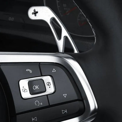 Metallic Paddle Shifters For Volkswagen Golf MK7 / 7.5 / GTI / R /R-Line / Polo / Scirocco / Jetta GLI