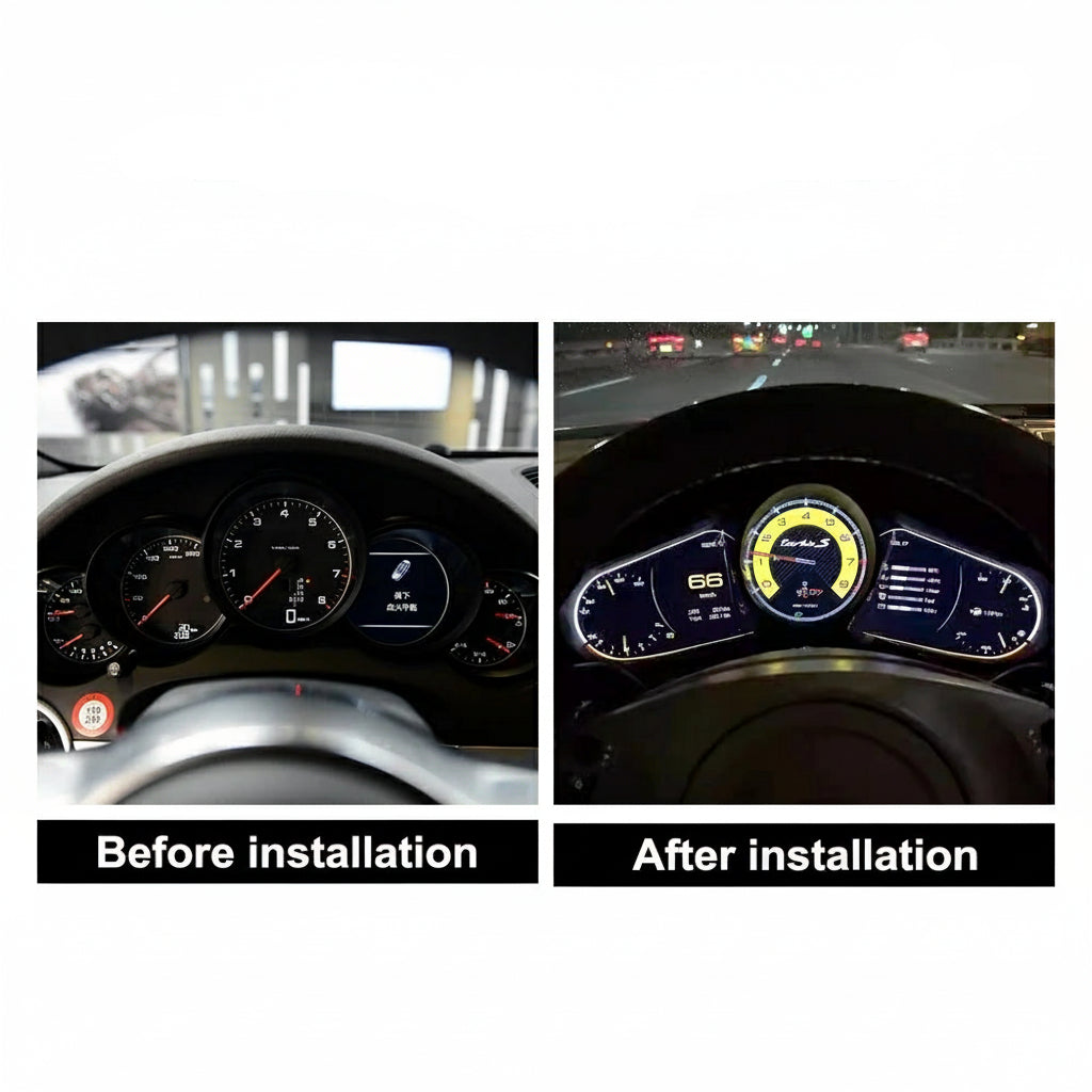 Digital Cluster for Porsche Cayenne 2010-2017