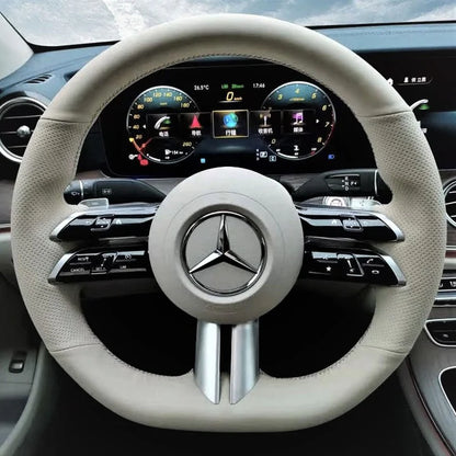 Steering Wheel Cover for Mercedes-Benz C-Class W206 E-Class W213 S-Class W223 2021-2024