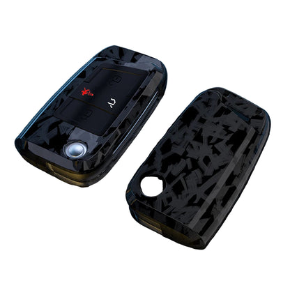 Carbon Key Case (3) For VW Volkswagen Golf 7 MK7 Tiguan MK2 For SEAT Ateca Leon FR 2 Ibiza For Skoda Octavia