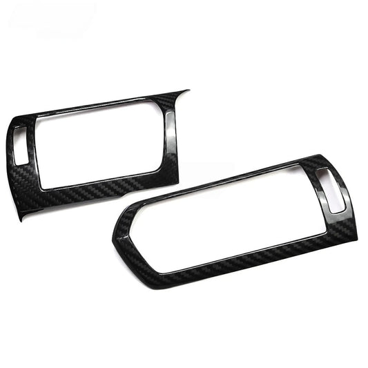 Carbon Fiber Car Center Air Outlet Frame For Toyota Land Cruiser 300 LC300 (2022-2024)