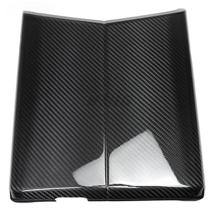 Carbon Fiber Car Console Armrest Cover For Toyota Land Cruiser 300 LC300 (2022-2024)