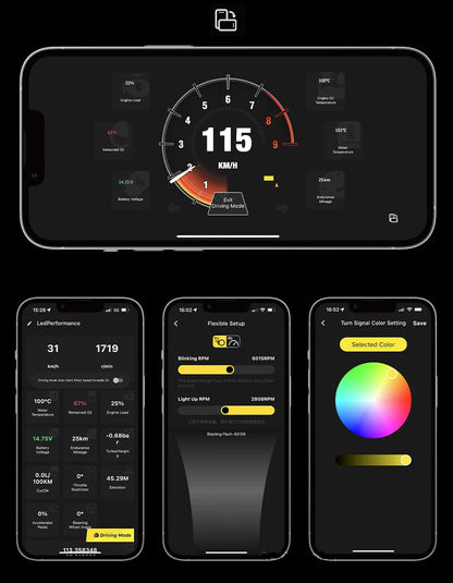 LED Paddle Shifters For Volkswagen Golf MK8