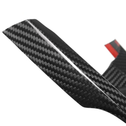 Carbon Fiber Steering Wheel Trim For Toyota Land Cruiser 300 LC300 2022-2024