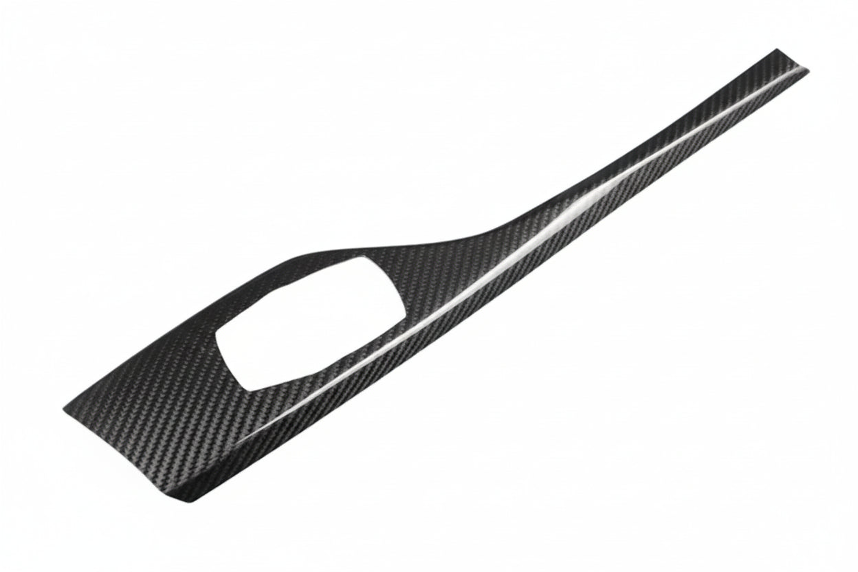 Carbon Fiber Multimedia Knob Panel For BMW F-Series (RHD)