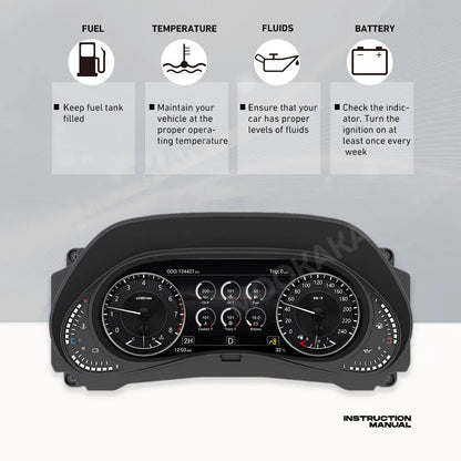 Digital Cluster for Nissan Patrol Y62 2011-2022