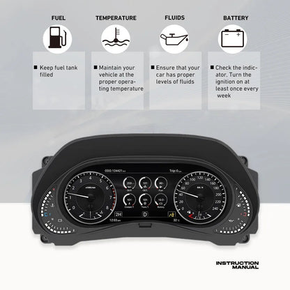 Digital Cluster for Infiniti QX80 2011-2022